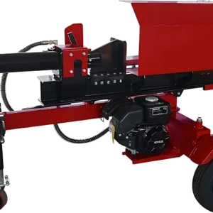 Fendeuse tractable thermique 22 tonnes moteur Briggs et Stratton 6,5cv pour bûches de 53x27cm, position horizontale